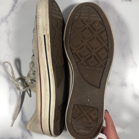 VTG Converse Chuck Taylor All Star Low Top Sneaker Canvas Men 8/Women 10 - Picture 6 of 14